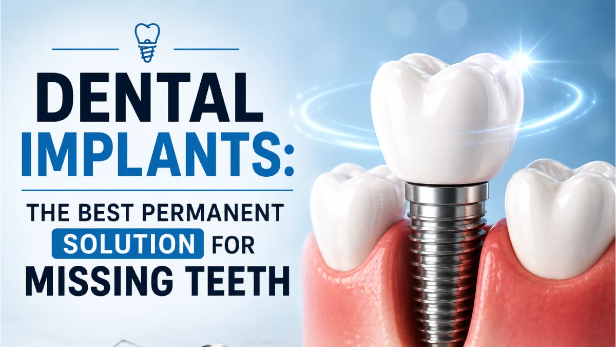 Dental Implants: The Best Permanent Solution for Missing Teeth